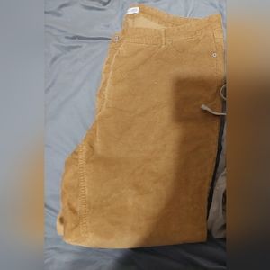 High Waisted Brown Corduroy Rockstar Old Navy Jeans